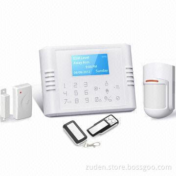 PSTN/GSM Alarm System with Built-in GSM/PSTN Module and Contact ID Protocol
